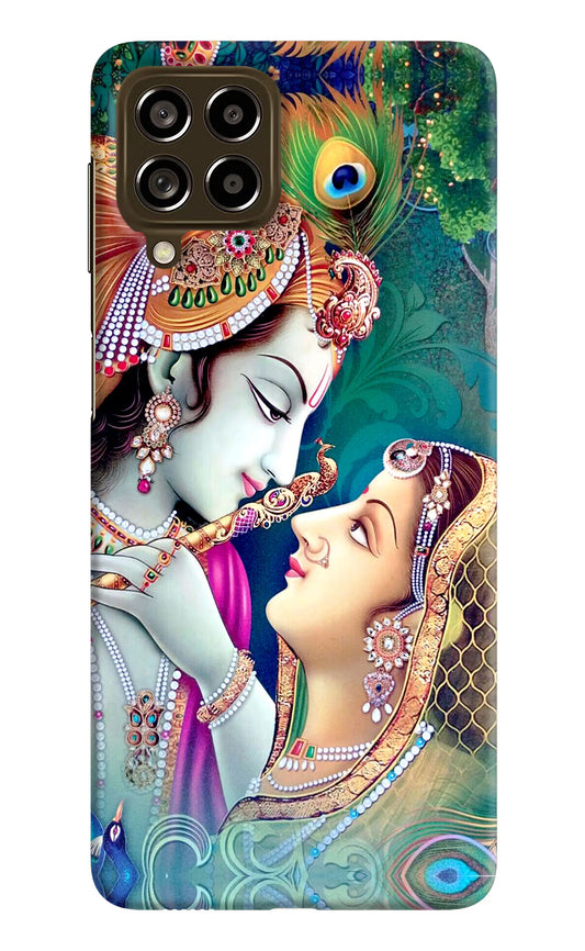 Lord Radha Krishna Samsung M53 5G Hard Case Back Cover by Casekaro