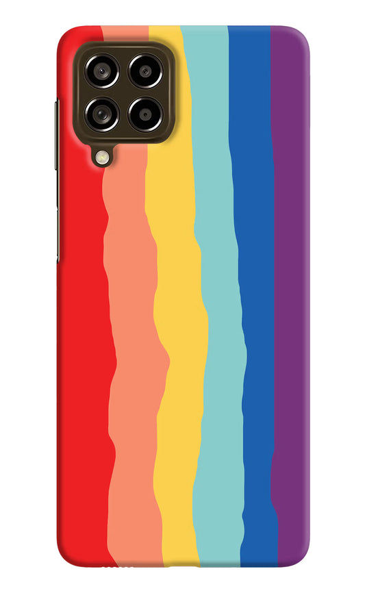 Rainbow Samsung M53 5G Hard Case Back Cover by Casekaro