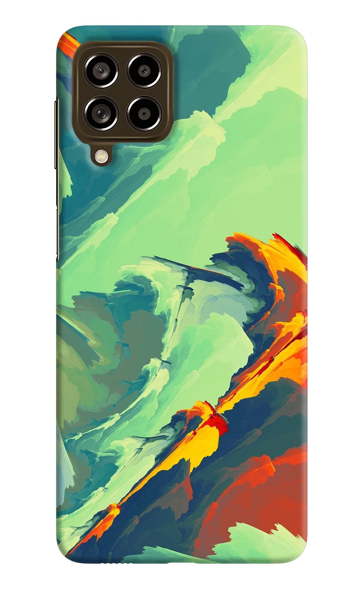 Paint Art Samsung M53 5G Hard Case Back Cover by Casekaro