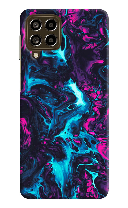 Abstract Samsung M53 5G Hard Case Back Cover by Casekaro
