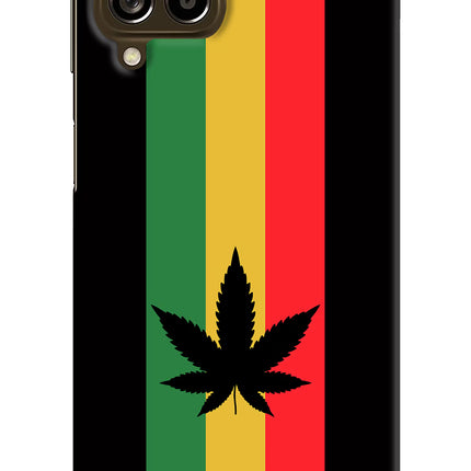 Weed Flag Samsung M53 5G Hard Case Back Cover by Casekaro