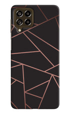 Geometric Pattern Samsung M53 5G Hard Case Back Cover by Casekaro
