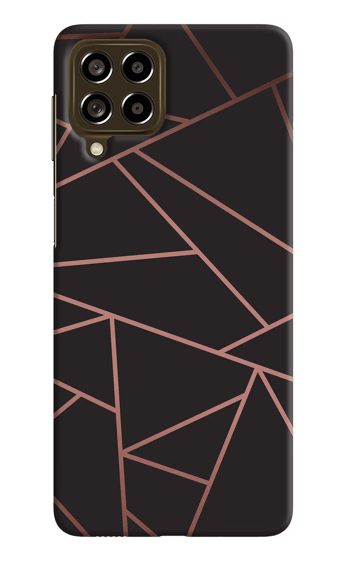 Geometric Pattern Samsung M53 5G Hard Case Back Cover by Casekaro