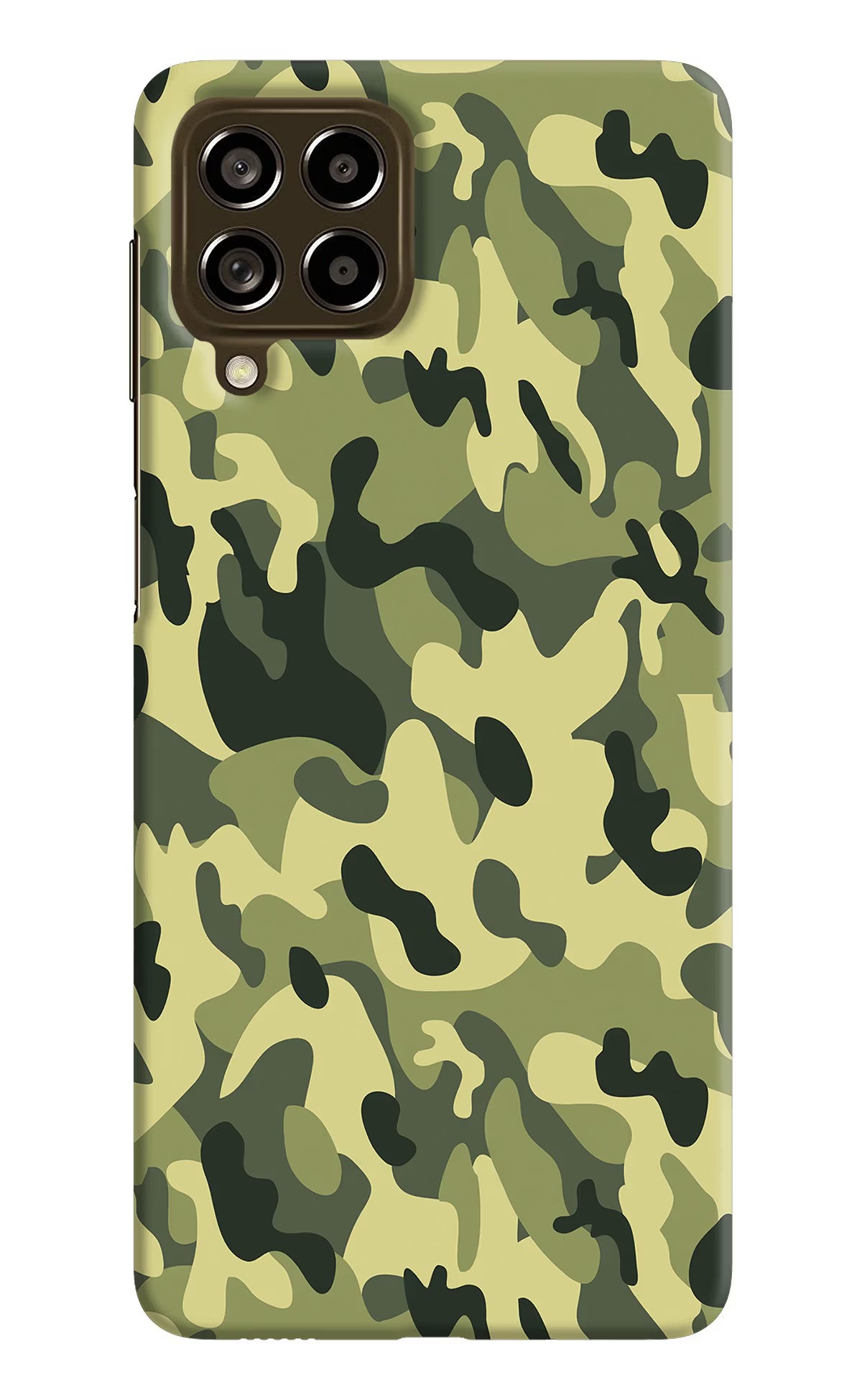 Camouflage Samsung M53 5G Hard Case Back Cover by Casekaro