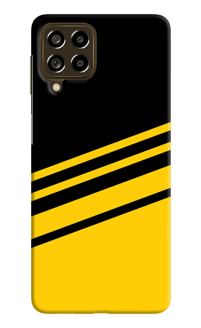 Yellow Shades Samsung M53 5G Hard Case Back Cover by Casekaro