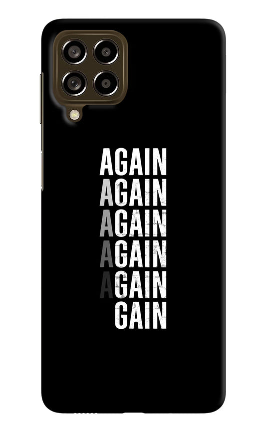 Again Again Gain Samsung M53 5G Hard Case Back Cover by Casekaro