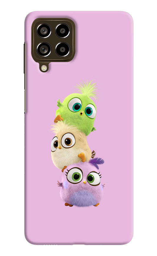 Cute Little Birds Samsung M53 5G Hard Case Back Cover by Casekaro