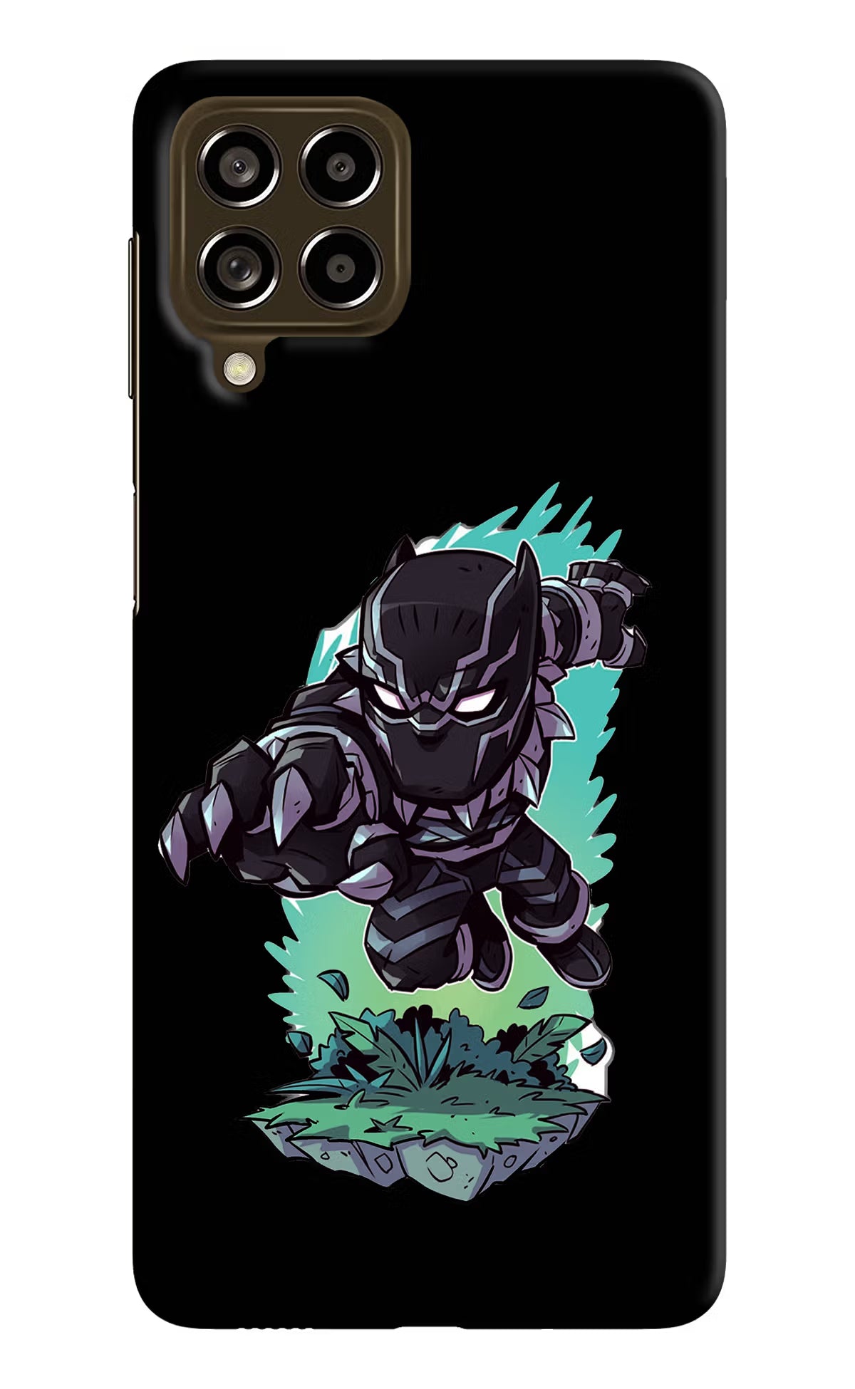 Black Panther Samsung M53 5G Hard Case Back Cover by Casekaro