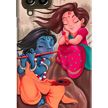 Radhe Krishna Samsung M53 5G Hard Case Back Cover by Casekaro