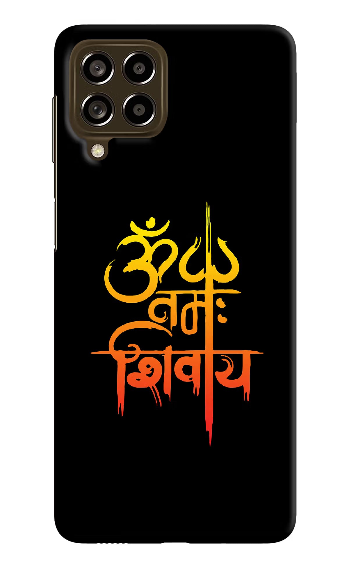 Om Namah Shivay Samsung M53 5G Hard Case Back Cover by Casekaro