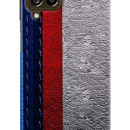 BMW Stripes Samsung M53 5G Hard Case Back Cover by Casekaro