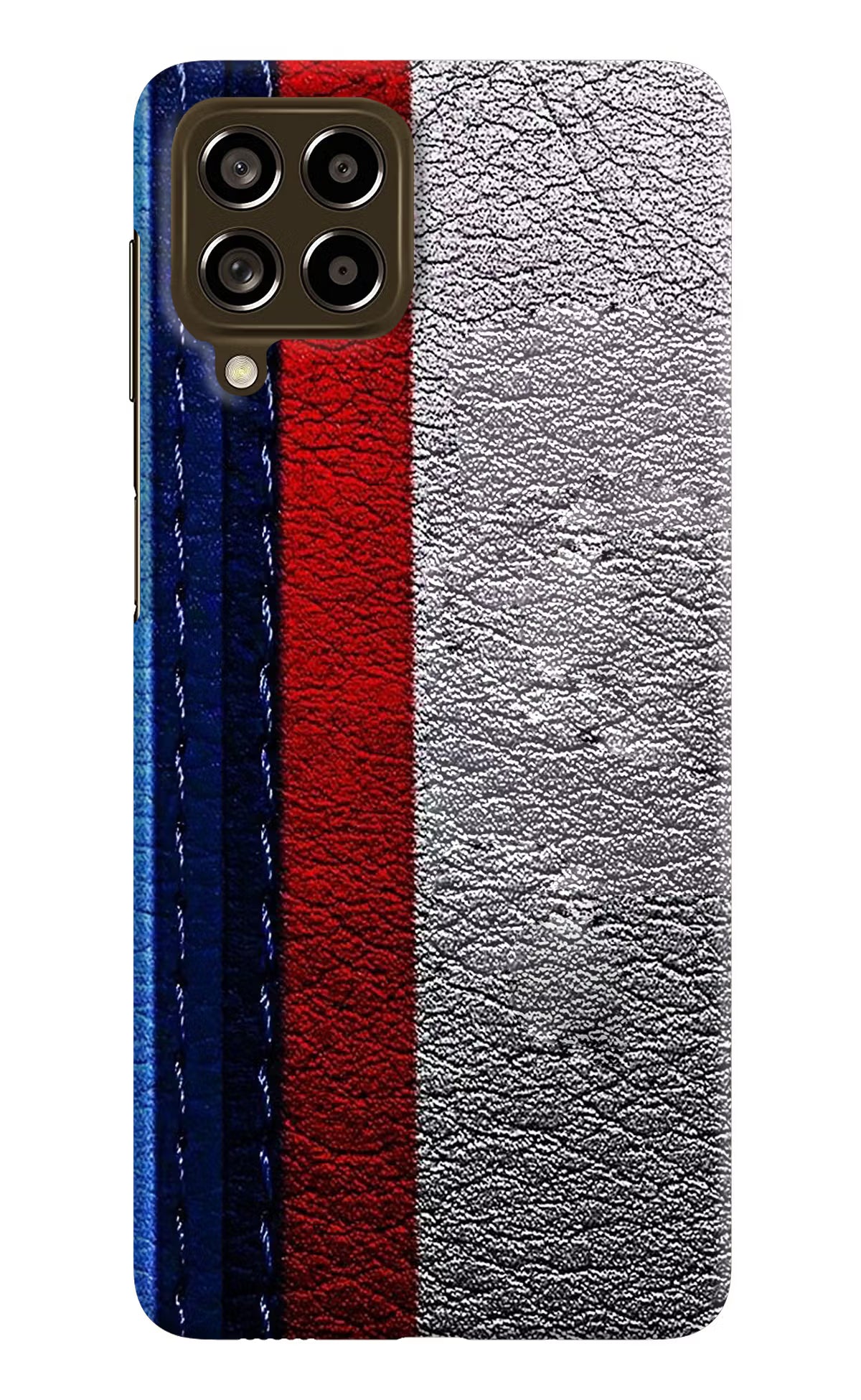 BMW Stripes Samsung M53 5G Hard Case Back Cover by Casekaro