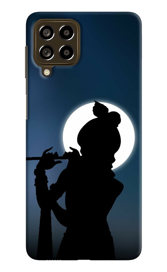 Shri Krishna Silhouette Samsung M53 5G Hard Case Back Cover by Casekaro