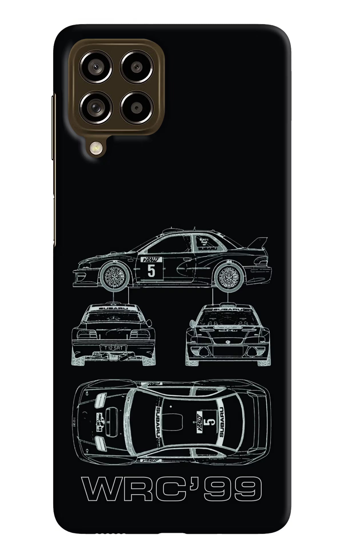 WRC'99 Samsung M53 5G Hard Case Back Cover by Casekaro