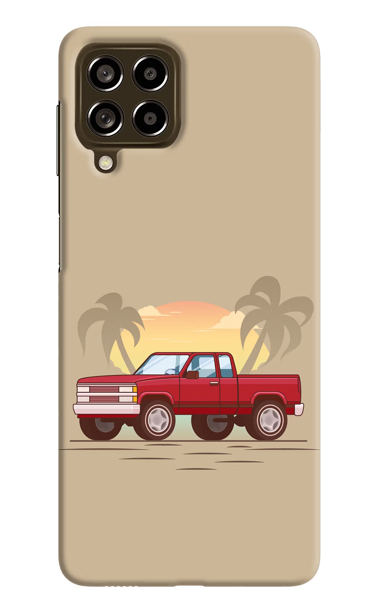 Desert Classic Drive Samsung M53 5G Hard Case Back Cover by Casekaro