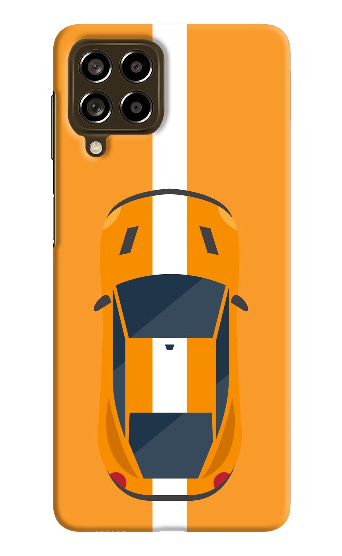 Highway Pursuit Samsung M53 5G Hard Case Back Cover by Casekaro