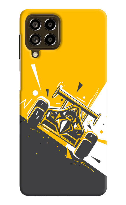 Track King Samsung M53 5G Hard Case Back Cover by Casekaro
