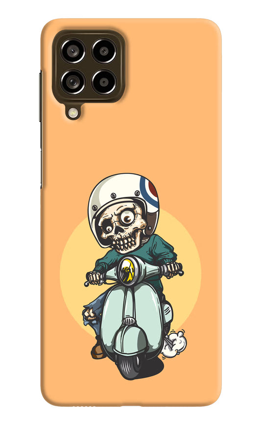 Undead Biker Samsung M53 5G Hard Case Back Cover by Casekaro