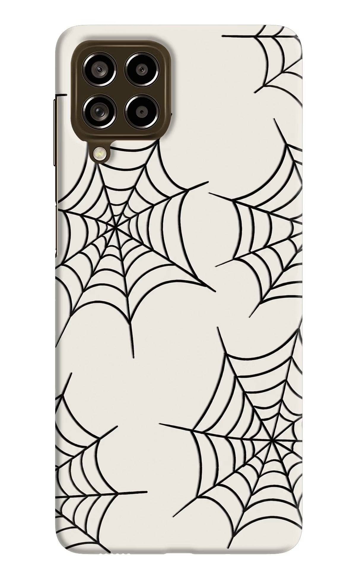 Spider Web Samsung M53 5G Hard Case Back Cover by Casekaro