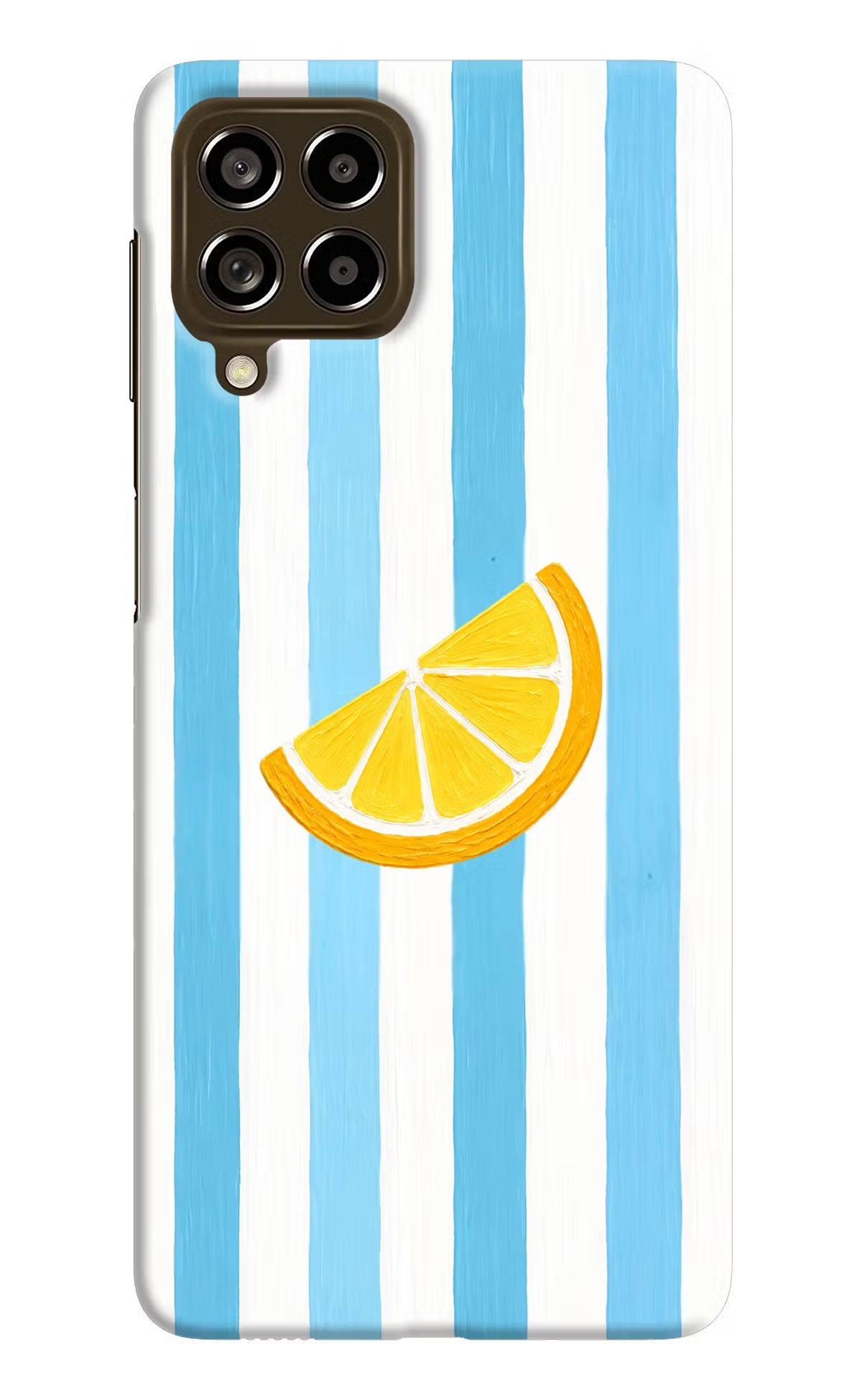 Summer Lemon Samsung M53 5G Hard Case Back Cover by Casekaro