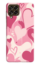 Hearty case Samsung M53 5G Hard Case Back Cover by Casekaro
