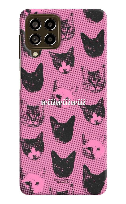 Pink Cats Samsung M53 5G Back Cover