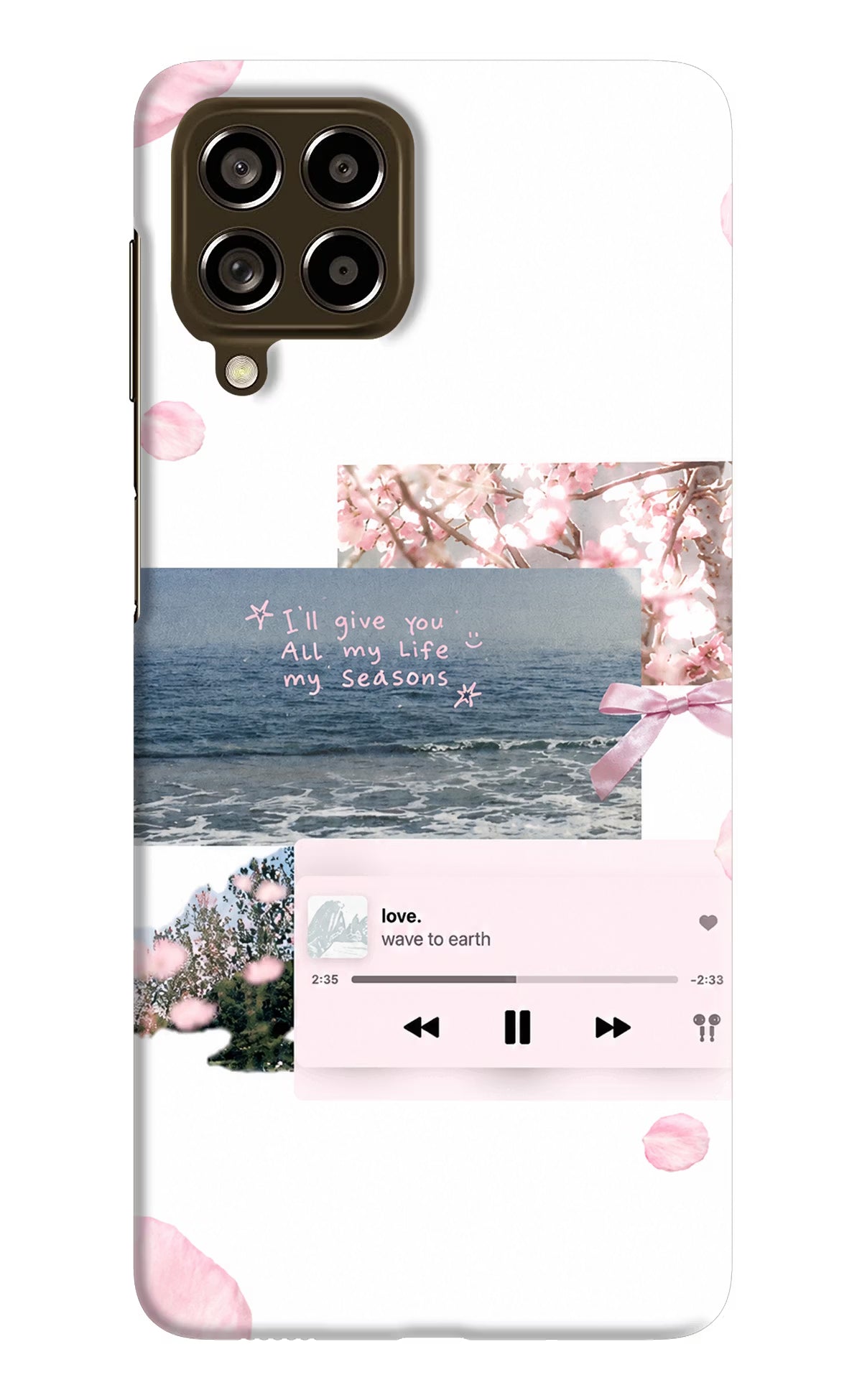 Wave to earth Samsung M53 5G Back Cover