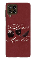 Velvet Cherry Samsung M53 5G Hard Case Back Cover by Casekaro