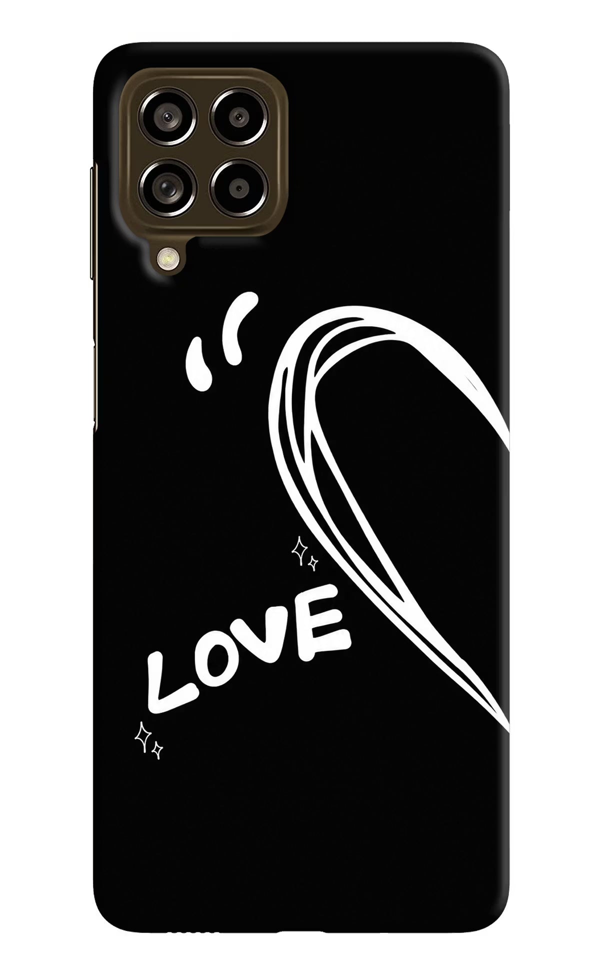 Love Line Samsung M53 5G Back Cover
