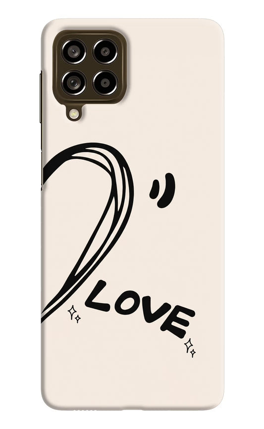 Soul Line Samsung M53 5G Hard Case Back Cover by Casekaro