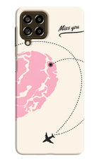 Miss Orbit Samsung M53 5G Hard Case Back Cover by Casekaro