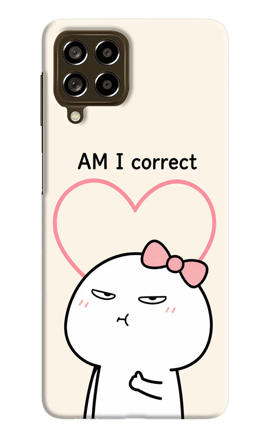 Always Right Samsung M53 5G Hard Case Back Cover by Casekaro