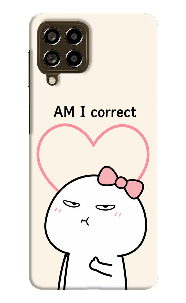 Always Right Samsung M53 5G Hard Case Back Cover by Casekaro