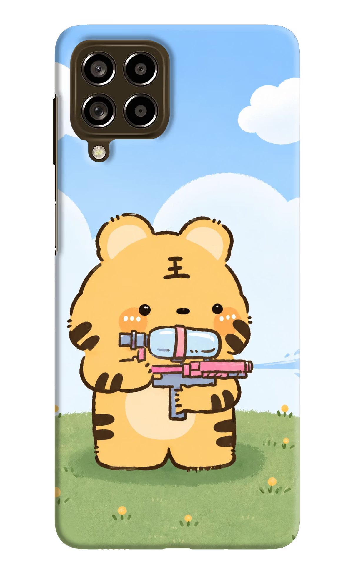 Tiger Treat Samsung M53 5G Back Cover