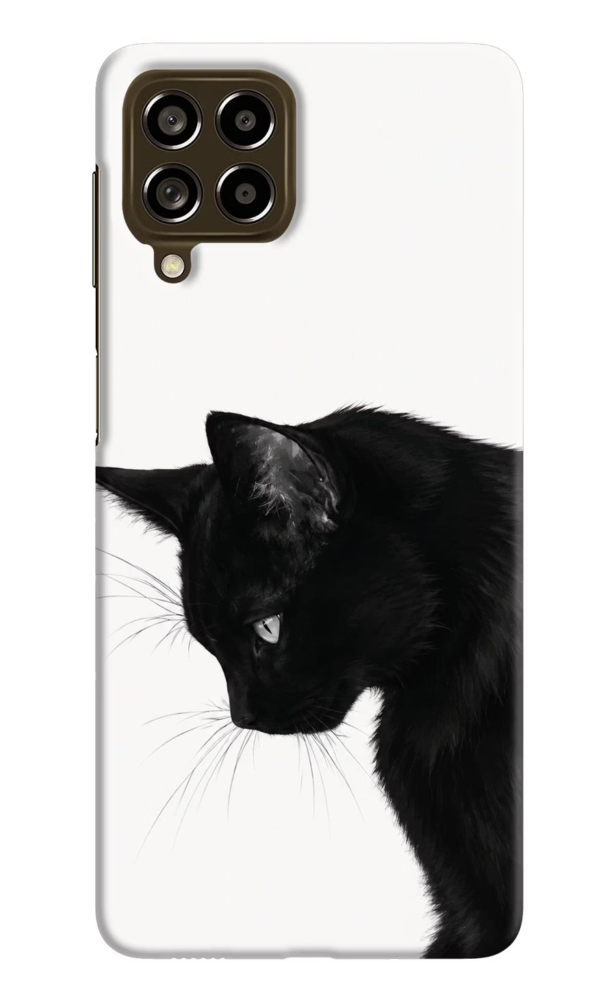 Shadow Gaze Samsung M53 5G Back Cover, Hard case