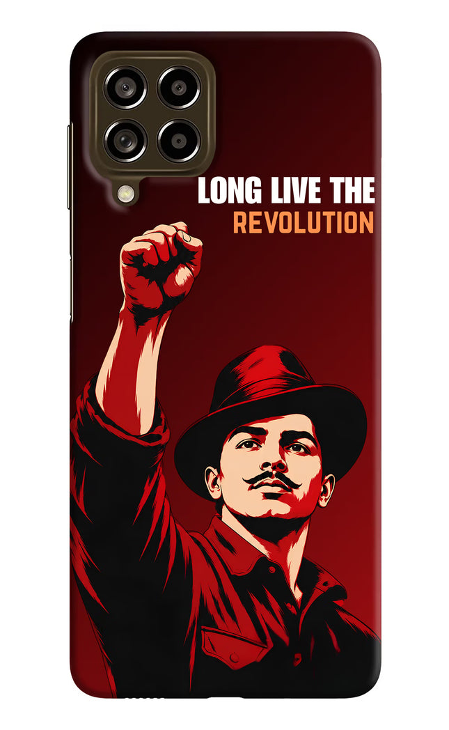 Bhagat Singh Revolution Samsung M53 5G Hard Case Back Cover by Casekaro