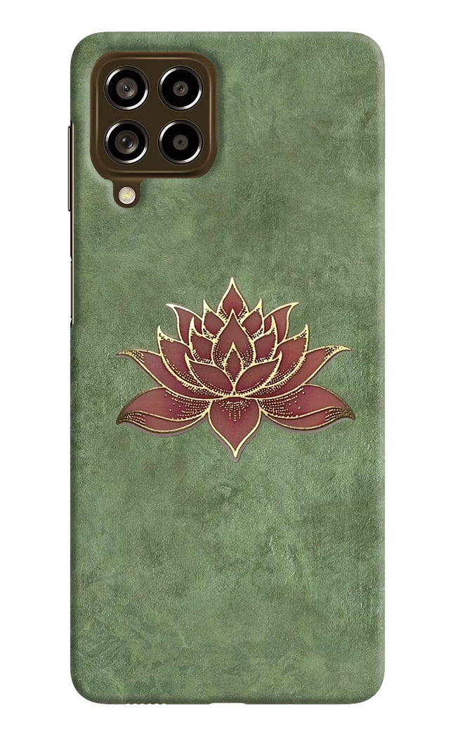 Lotus Grace Samsung M53 5G Hard Case Back Cover by Casekaro