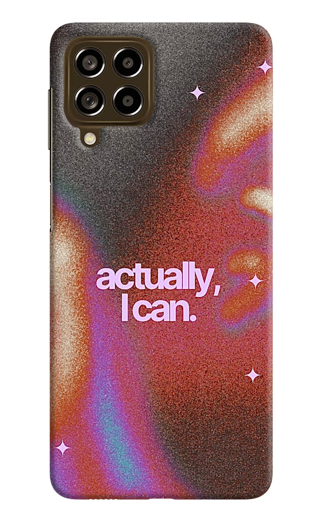 Pink Aura Samsung M53 5G Hard Case Back Cover by Casekaro