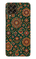 Green Pataka Samsung M53 5G Hard Case Back Cover by Casekaro