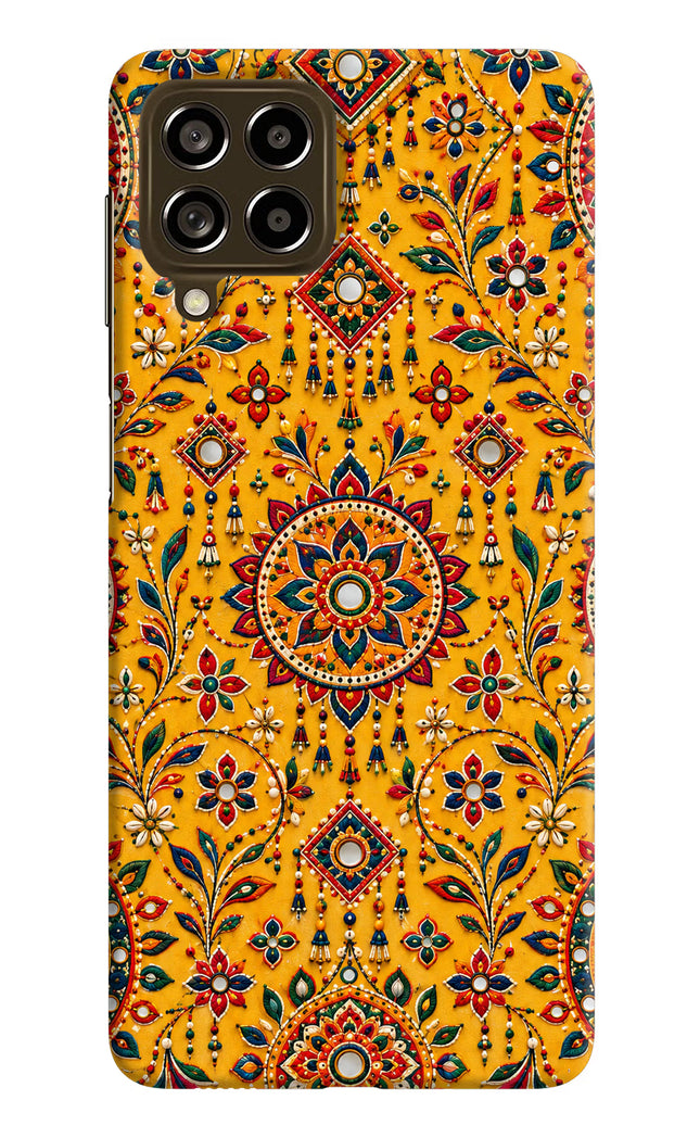 Sunlit Aura Samsung M53 5G Hard Case Back Cover by Casekaro
