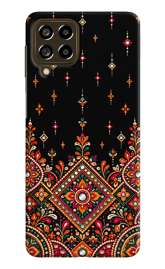 Noir Mehfil Samsung M53 5G Hard Case Back Cover by Casekaro