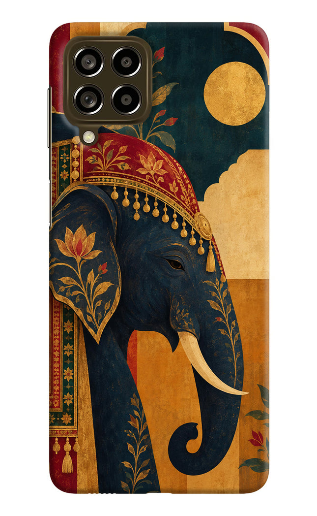 Royal Elephant Samsung M53 5G Hard Case Back Cover by Casekaro