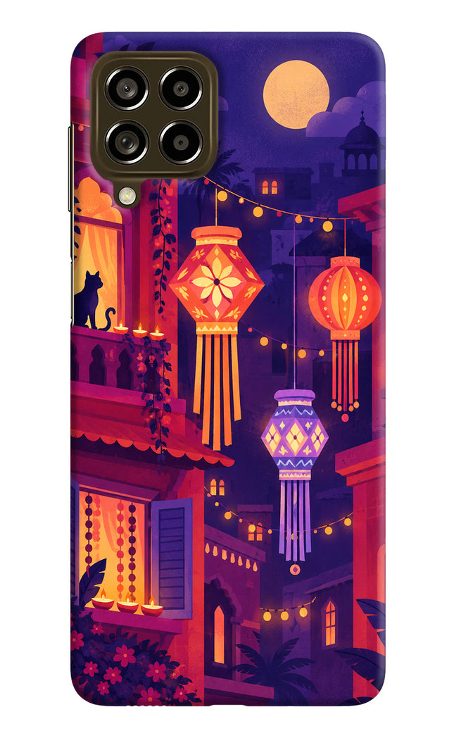 Lantern Lane Samsung M53 5G Hard Case Back Cover by Casekaro