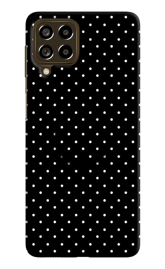 White Dots Samsung M53 5G Pop Case by Casekaro