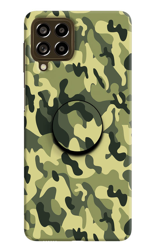 Camouflage Samsung M53 5G Pop Case by Casekaro