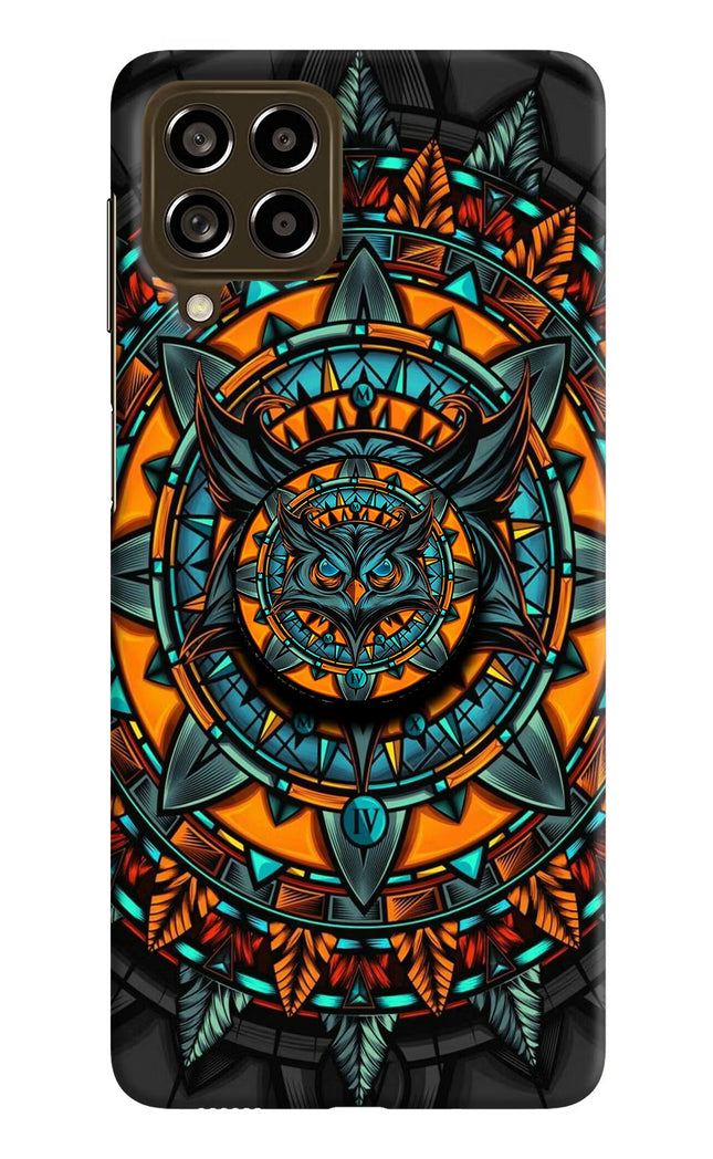 Angry Owl Samsung M53 5G Pop Case by Casekaro