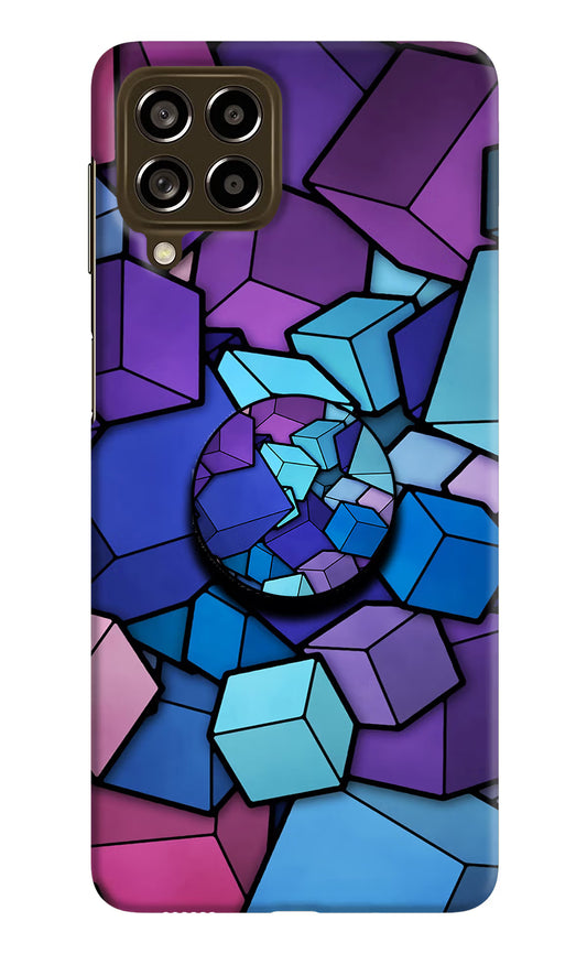 Cubic Abstract Samsung M53 5G Pop Case by Casekaro