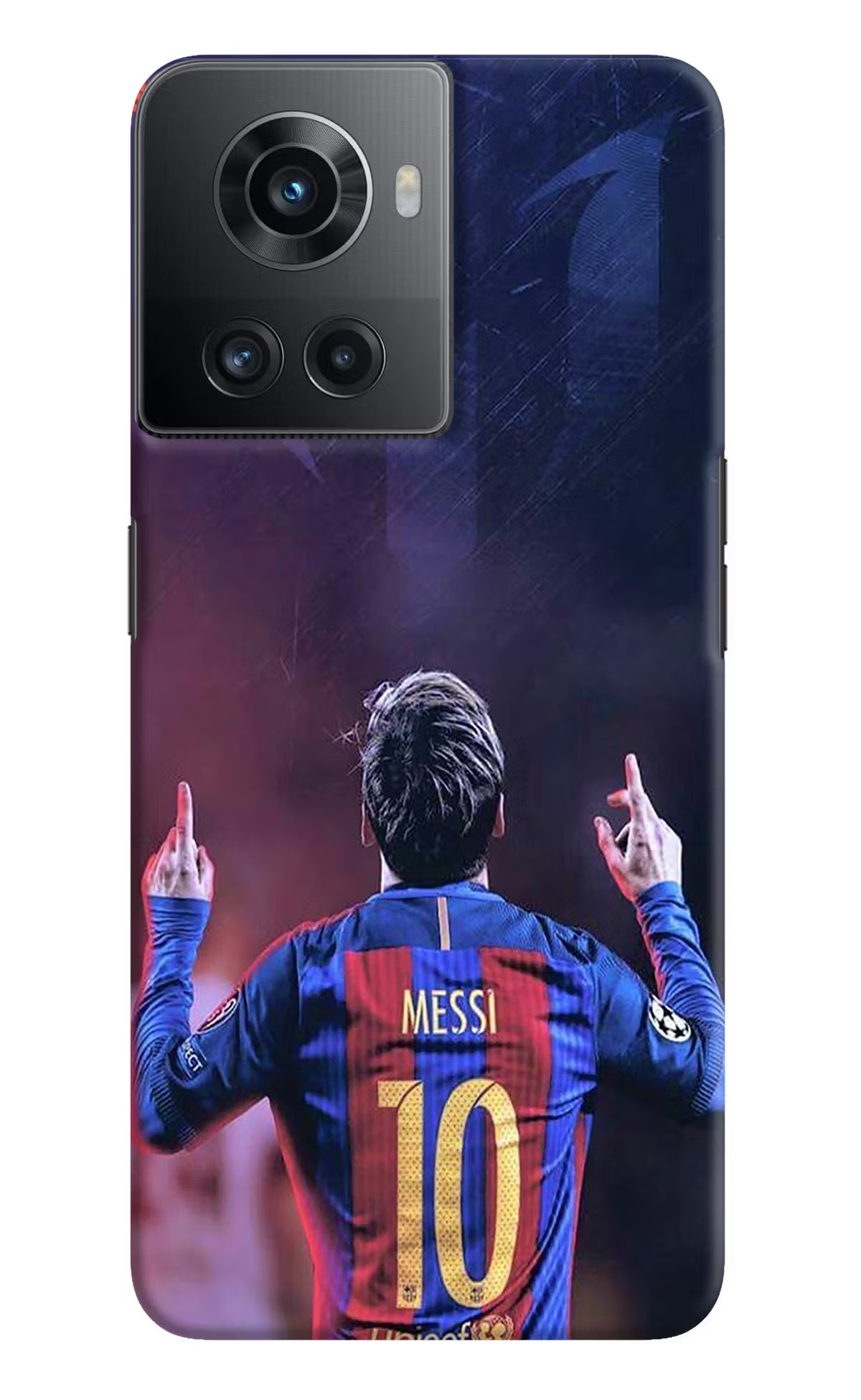 Messi OnePlus 10R 5G Hard Case Back Cover by Casekaro