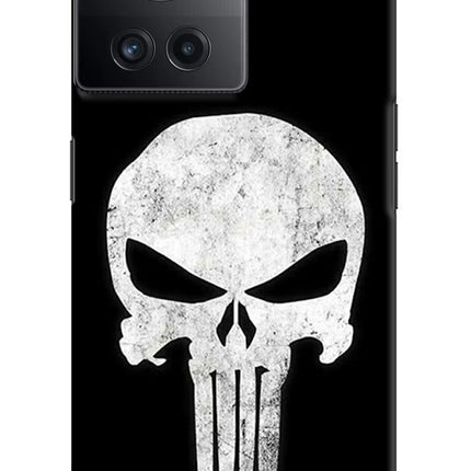 Punisher Skull OnePlus 10R 5G Hard Case Back Cover by Casekaro