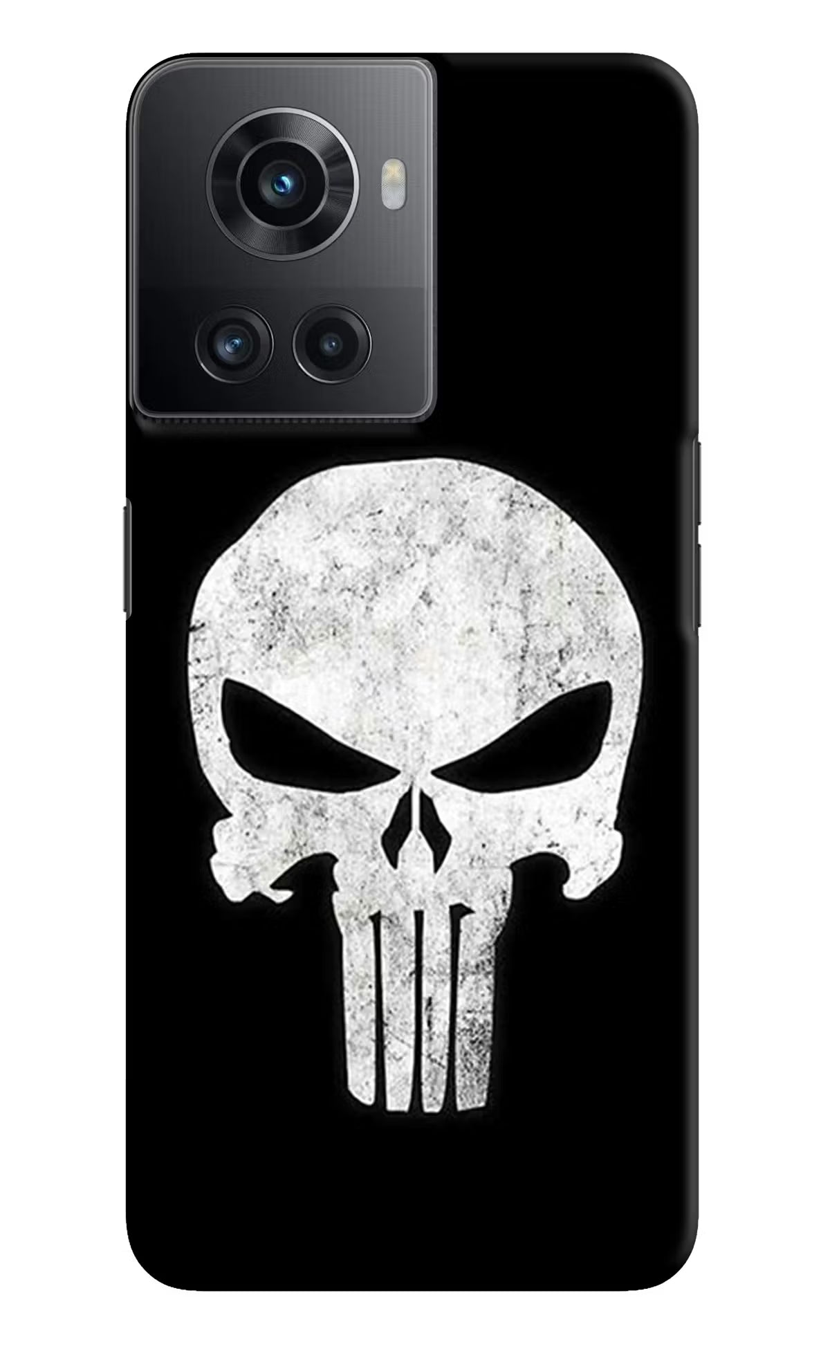 Punisher Skull OnePlus 10R 5G Hard Case Back Cover by Casekaro